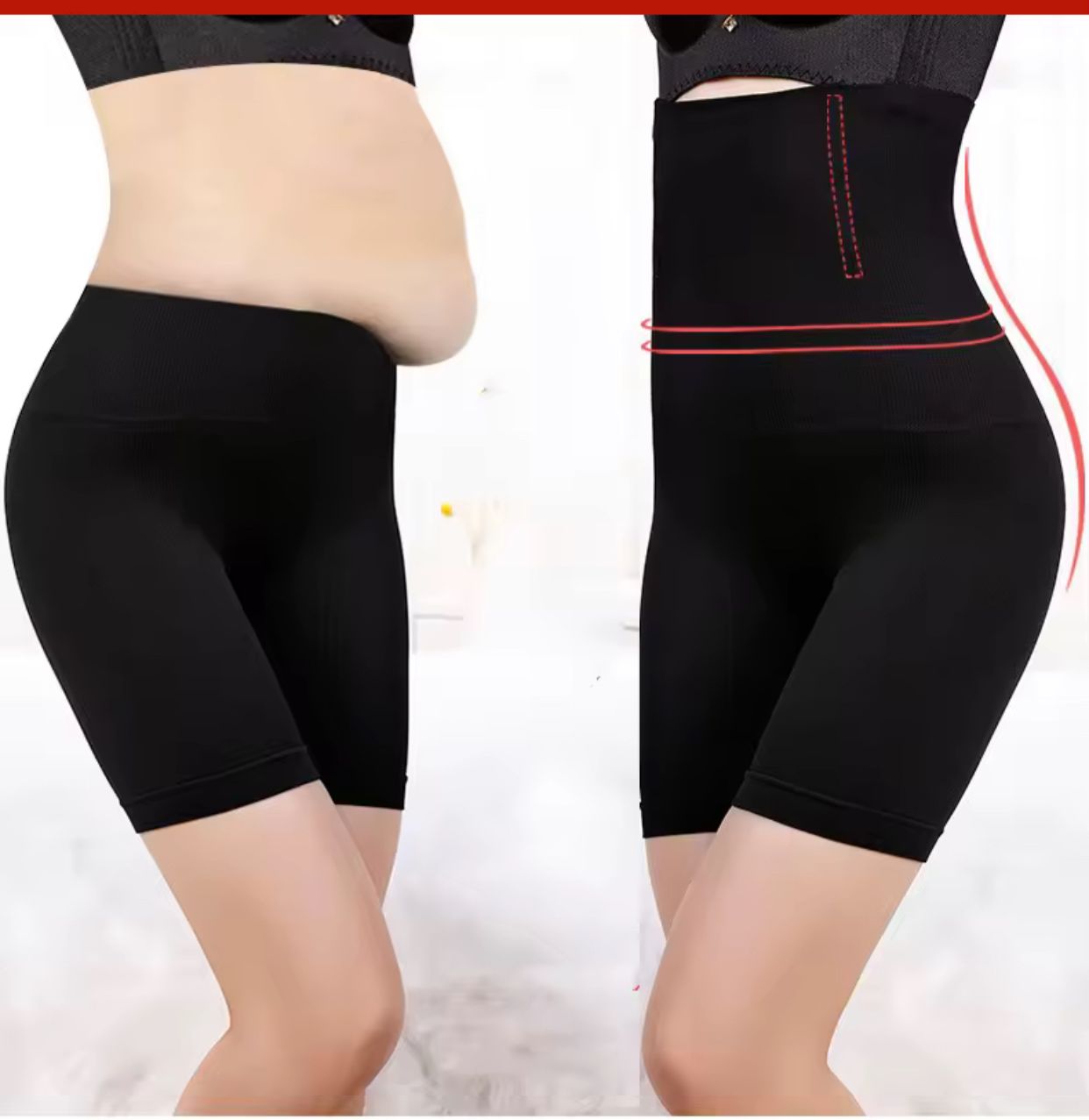 Sous-vêtement gainant taille haute